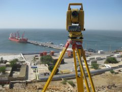 Levantamiento Topográfico de muelle - Piura 2014